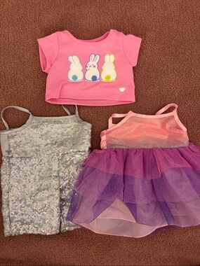 Build a Bear assorted clothing